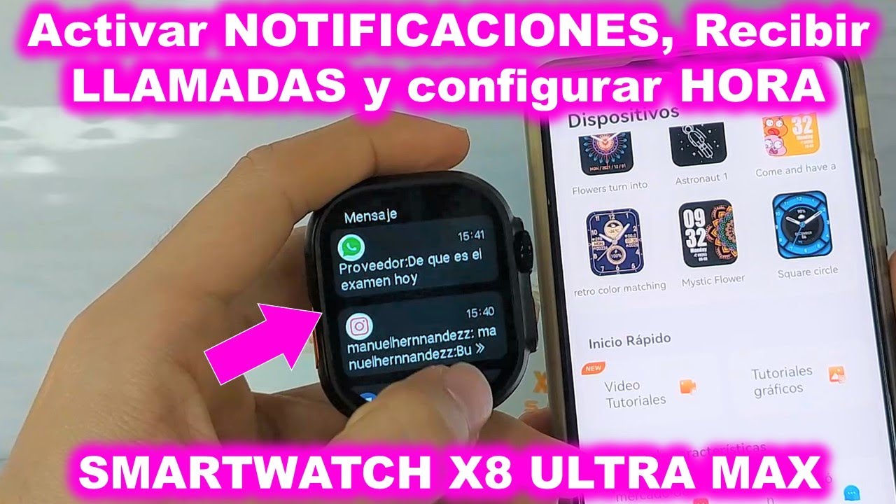 COMO CONFIGURAR SMARTWATCH X8 ULTRA MAX