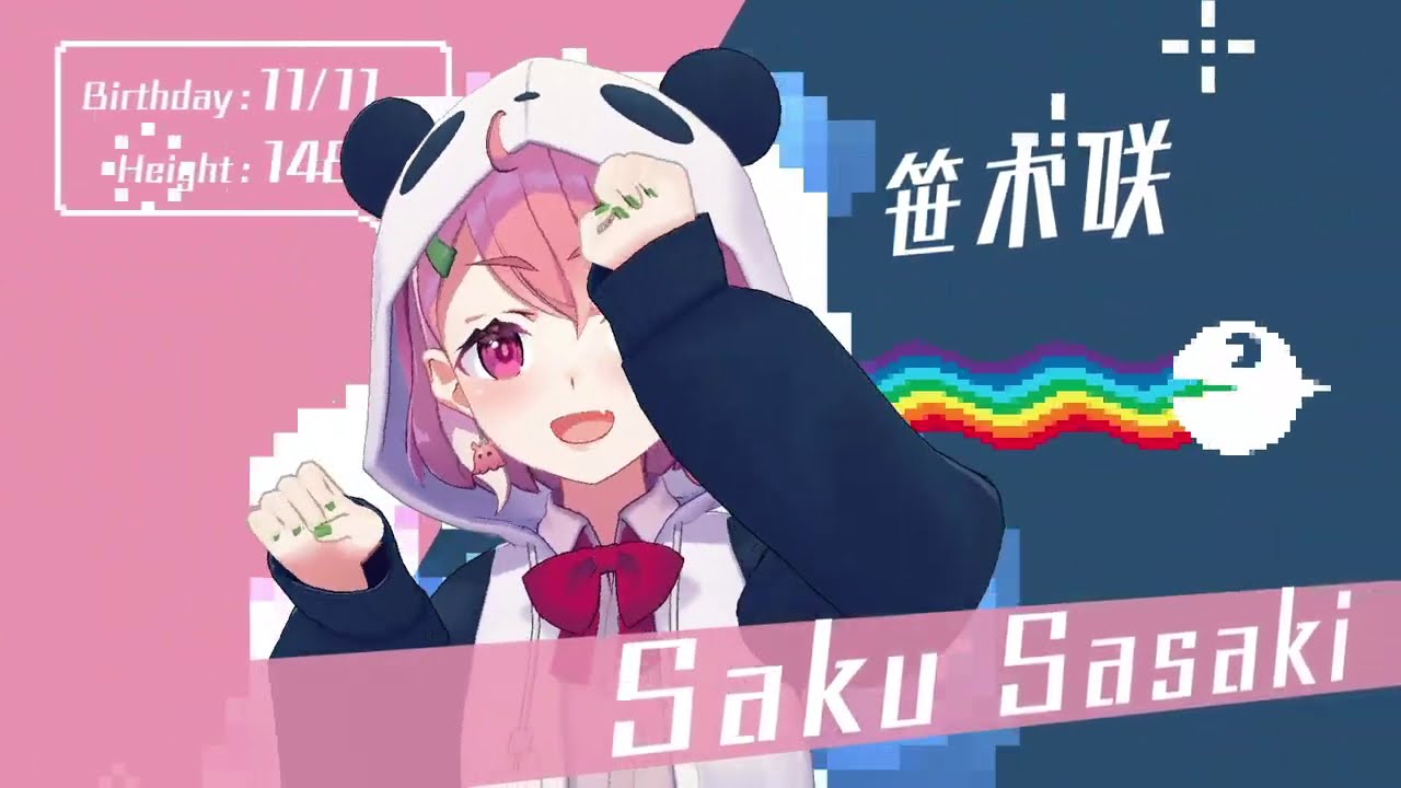 【#NIJINYANJI】Nyanyanyanyanyanyanya!【 @SasakiSaku 】