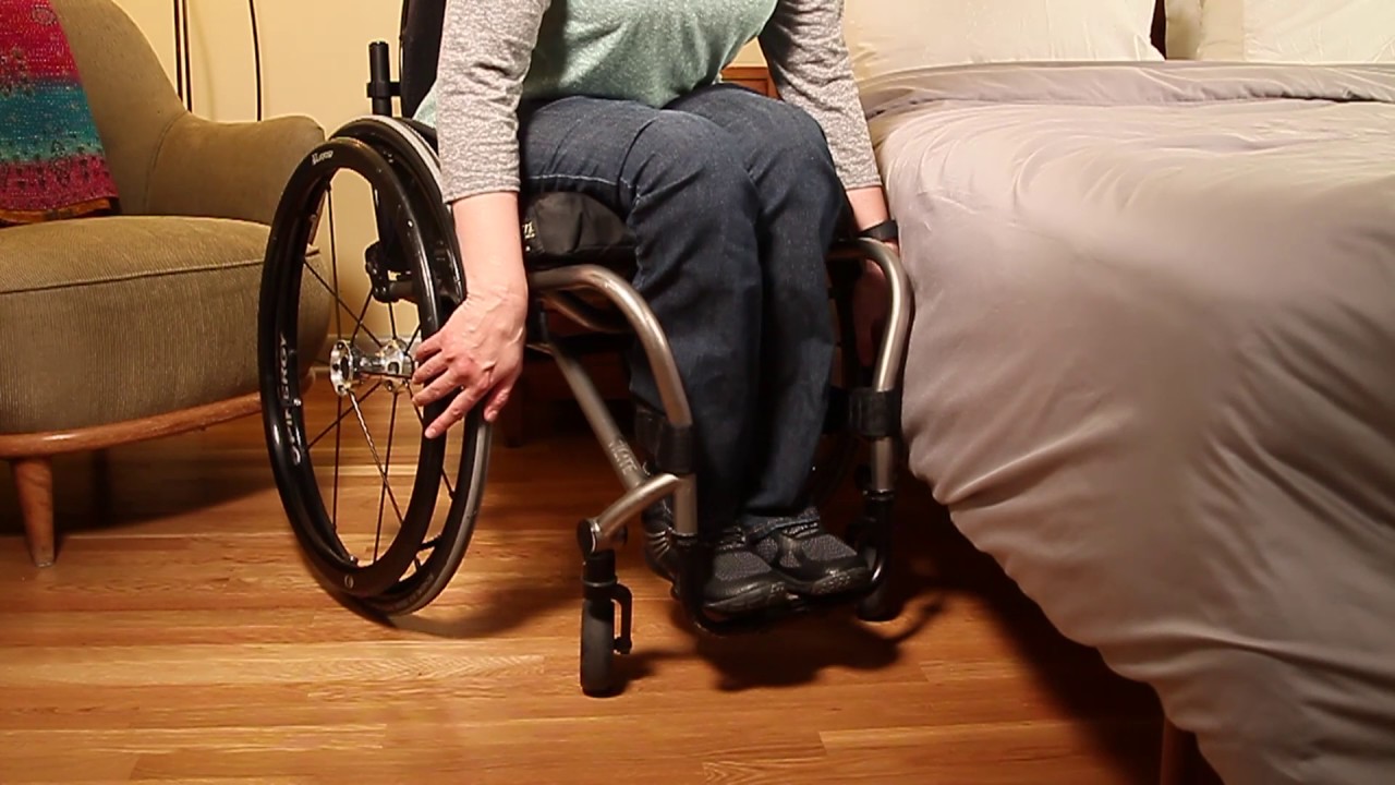 Bed, Chair, and Couch Transfers:  SCI Empowerment Project Wheelchair Skills Video 18