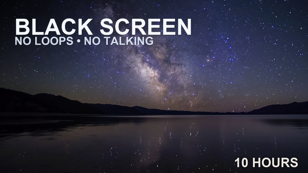Black Screen Sleep Music (10 Hours) • Sleep Through The Night | Stay Asleep All Night
