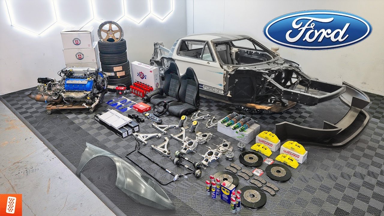 Rebuilding a Crashed Ford GT - COMPLETE BUILD