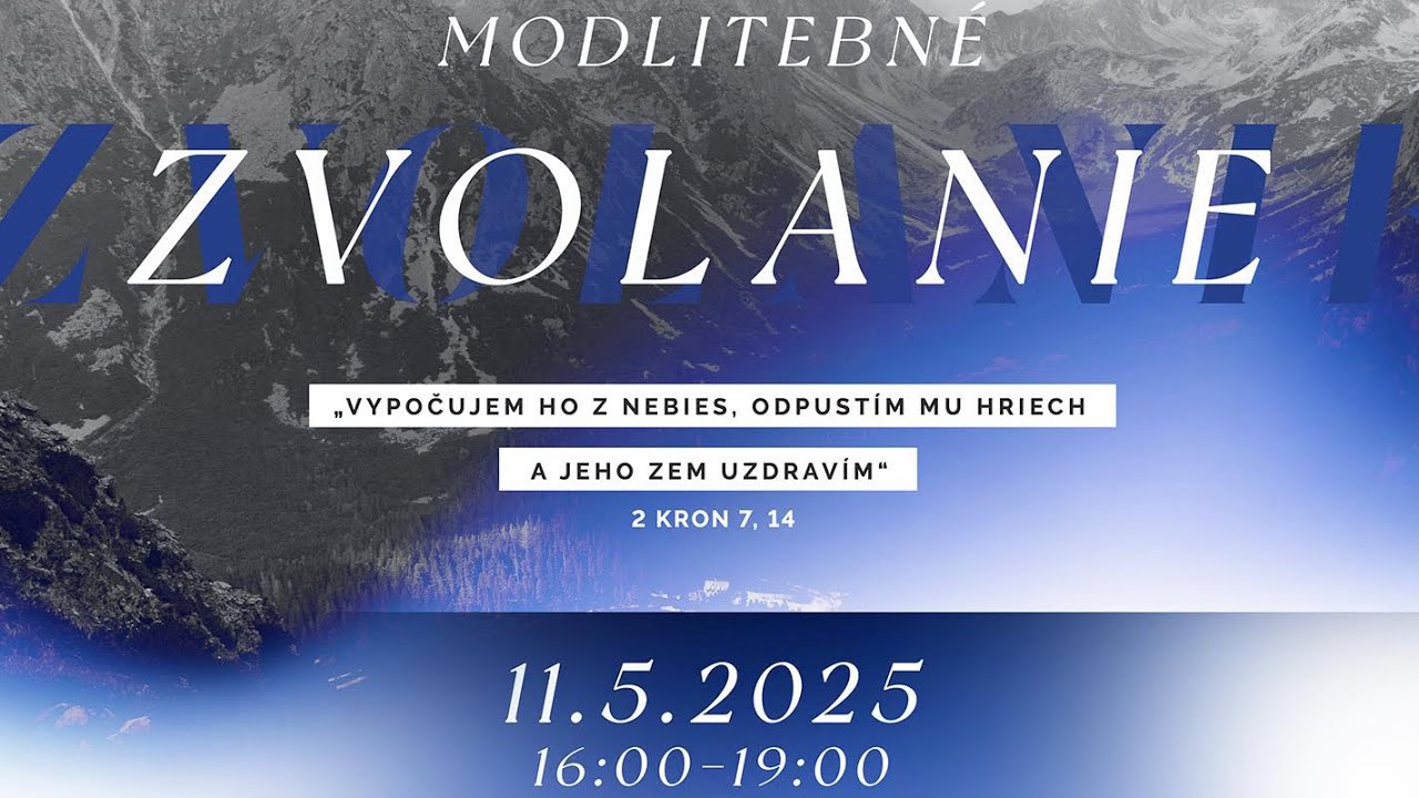 Modlitebné zvolanie - livestream z Prešova