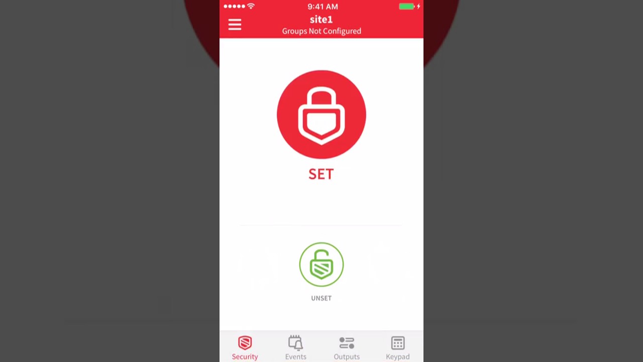 Honeywell Galaxy Remote Control App Demo