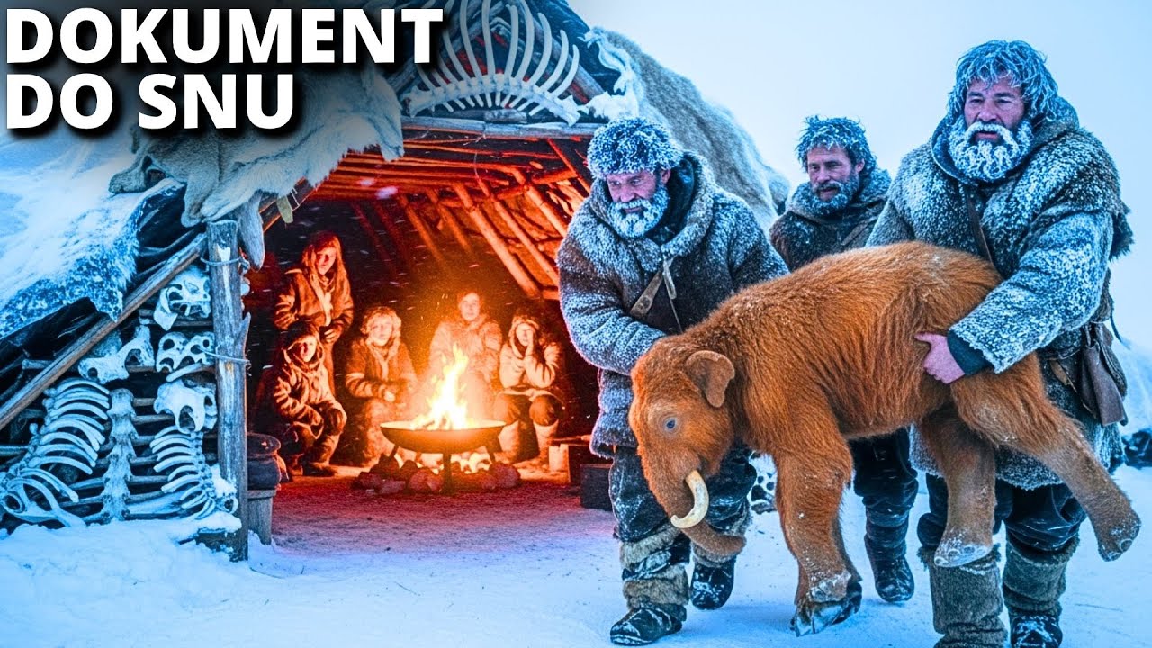 Jak Ludzie Polowali w Epoce Lodowcowej Nie Umierając z Głodu? | Dokument do Snu