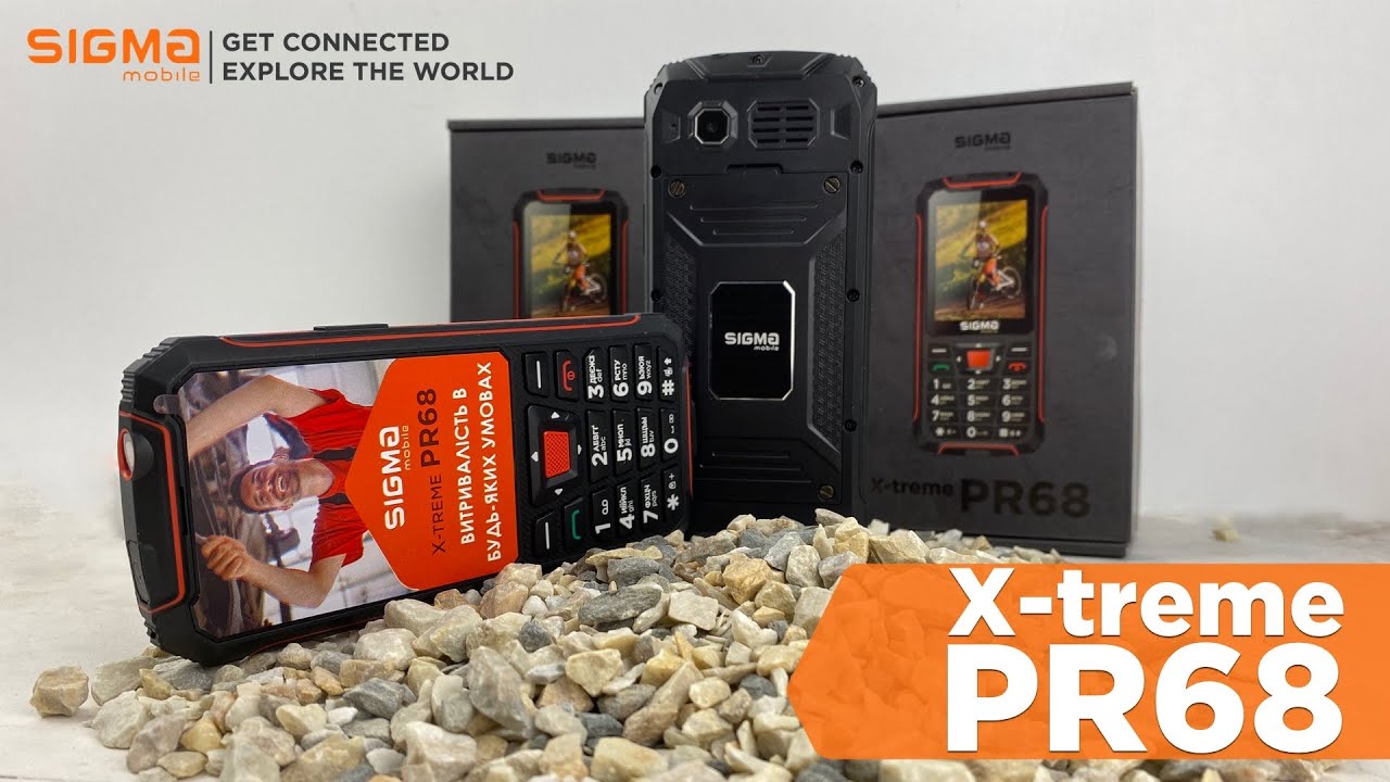 Sigma mobile X-treme PR68. Захищенний телефон з Power Bank. #sigmamobile #xtremepr68 #powerbank