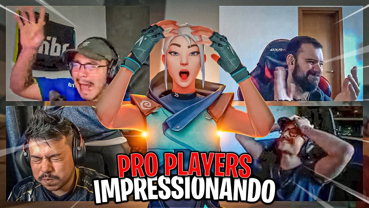 quando PRO PLAYERS impressionam no Valorant...