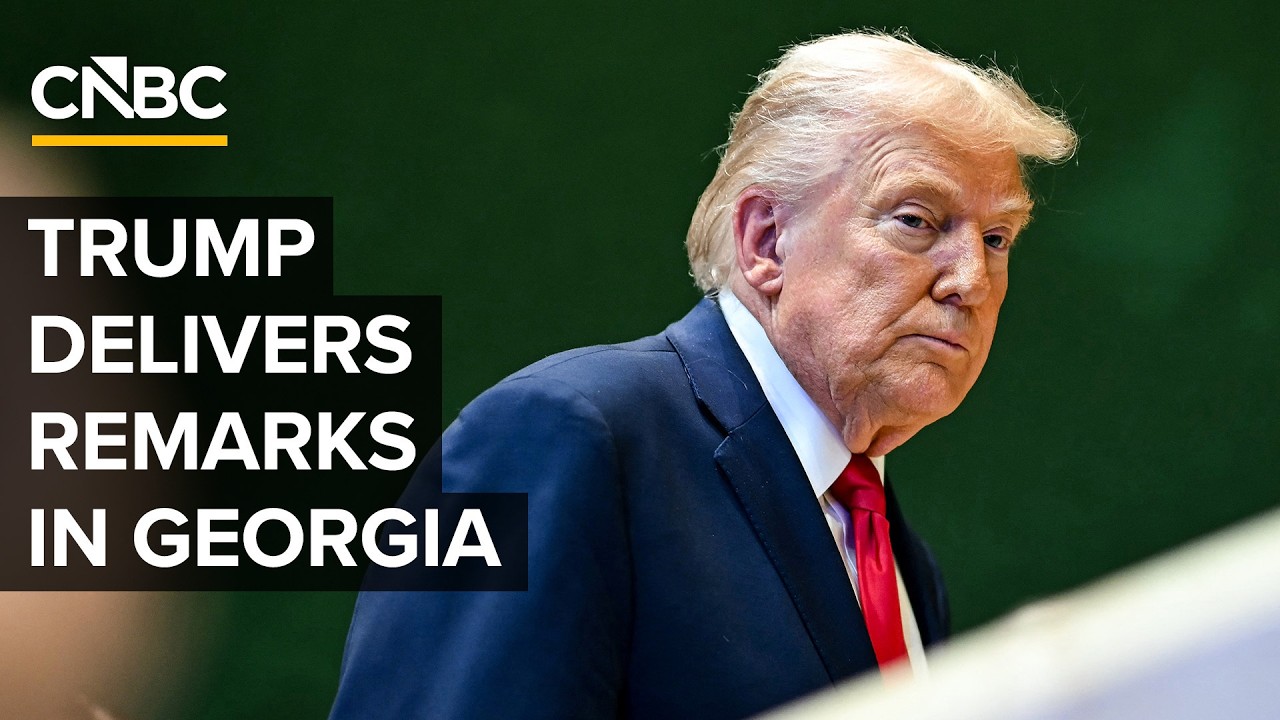 LIVE: President Trump delivers remarks on the economy in Rome, Georgia — 2/19/2026