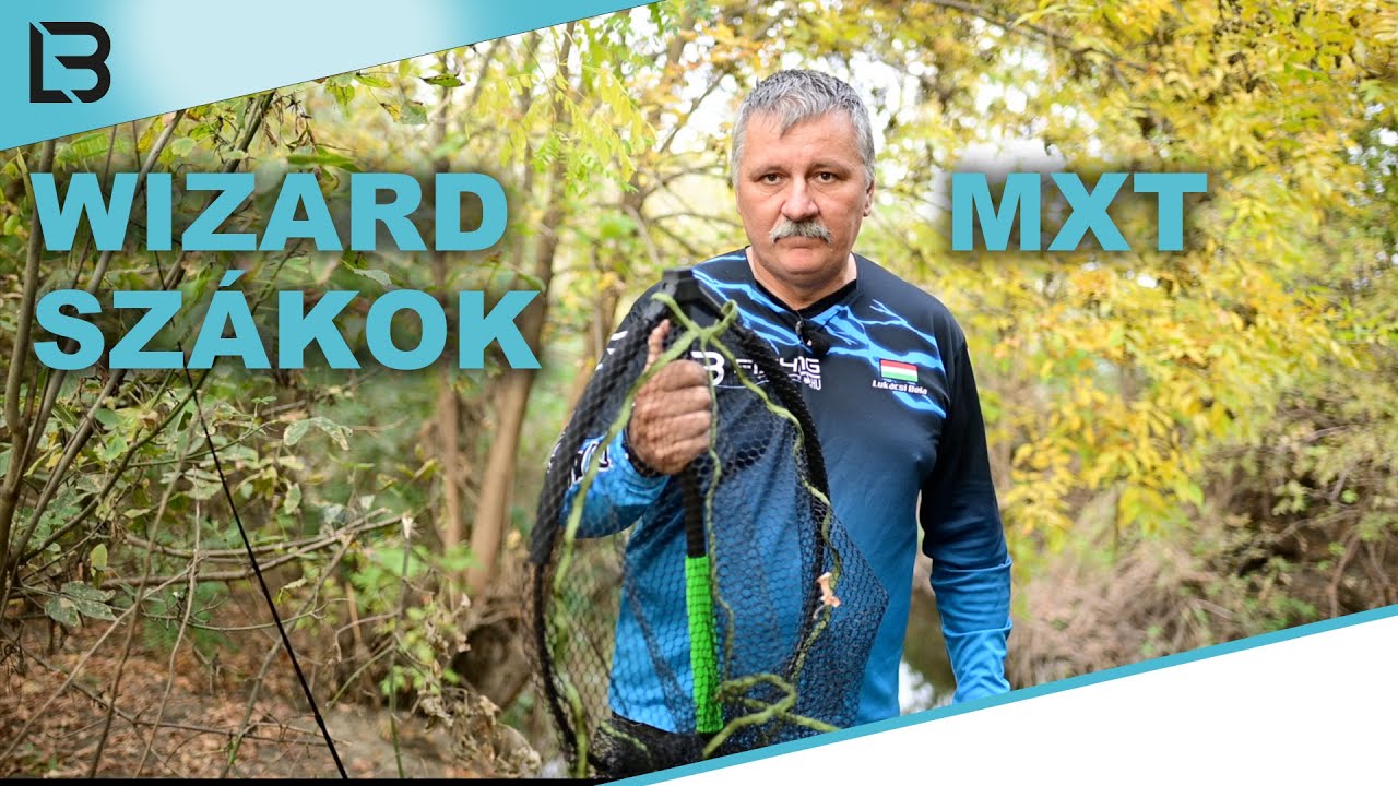 Szákok a pergetőknek. Wizard MXT bemutató.