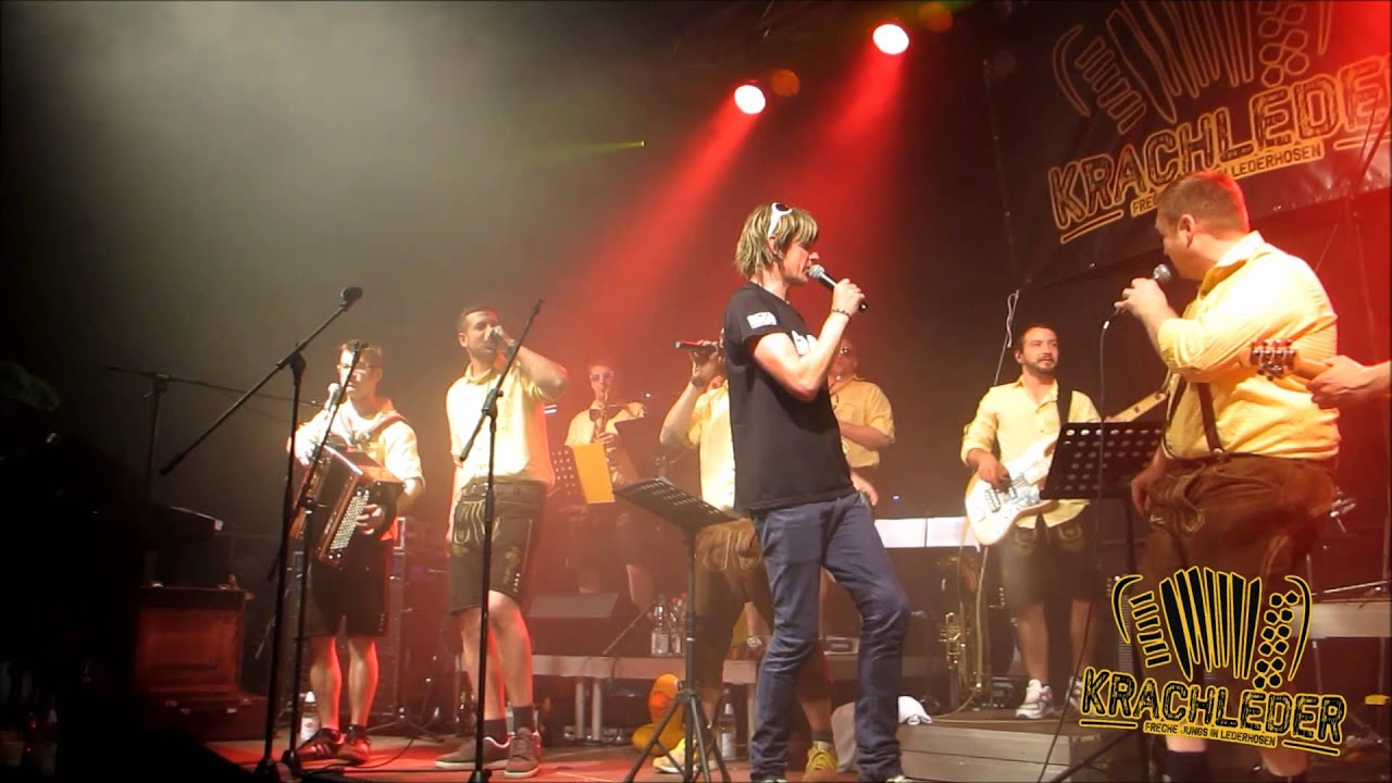 Mickie Krause - LIVE mit Krachleder beim Scheierfescht in Dellfeld