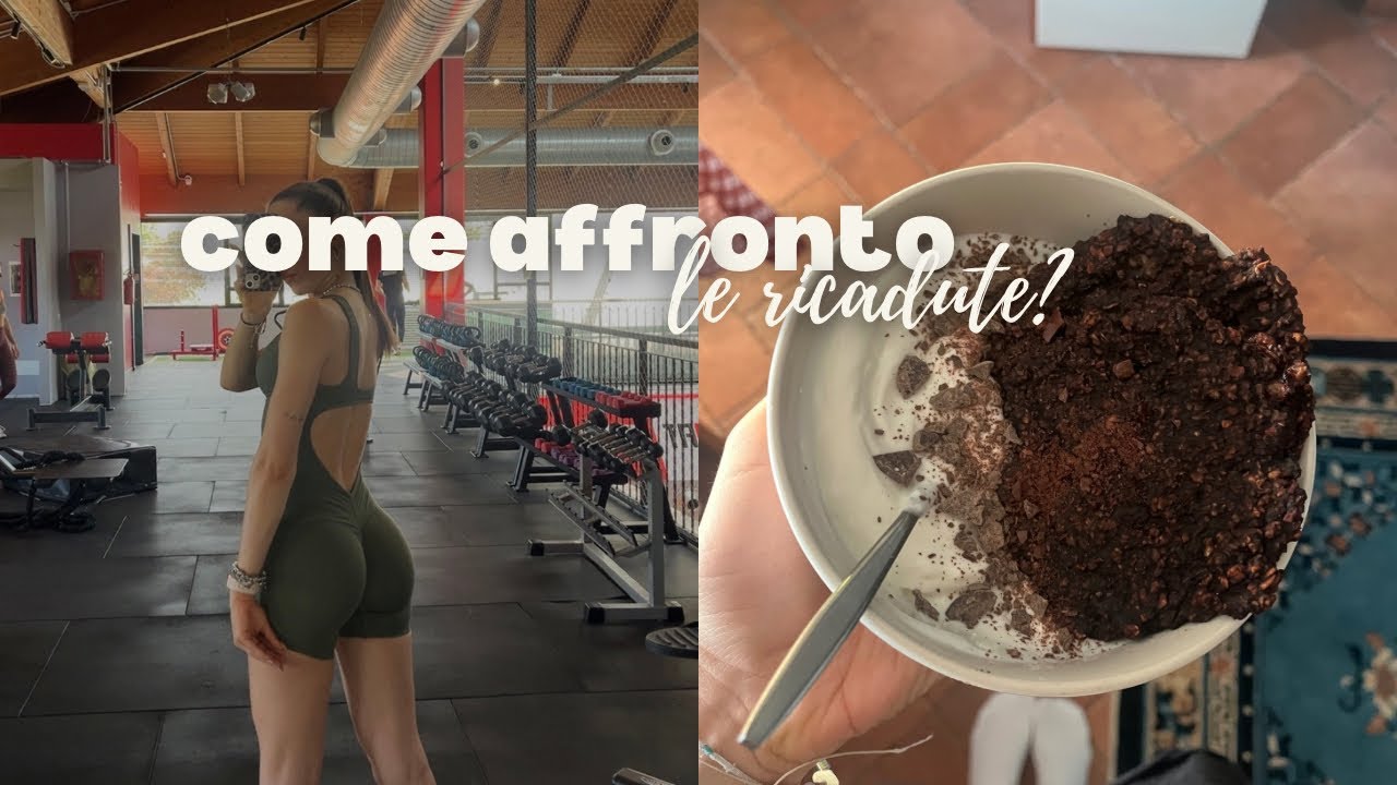 HO AVUTO UN RICADUTA |Daily Vlog,workout,ricette fit and more