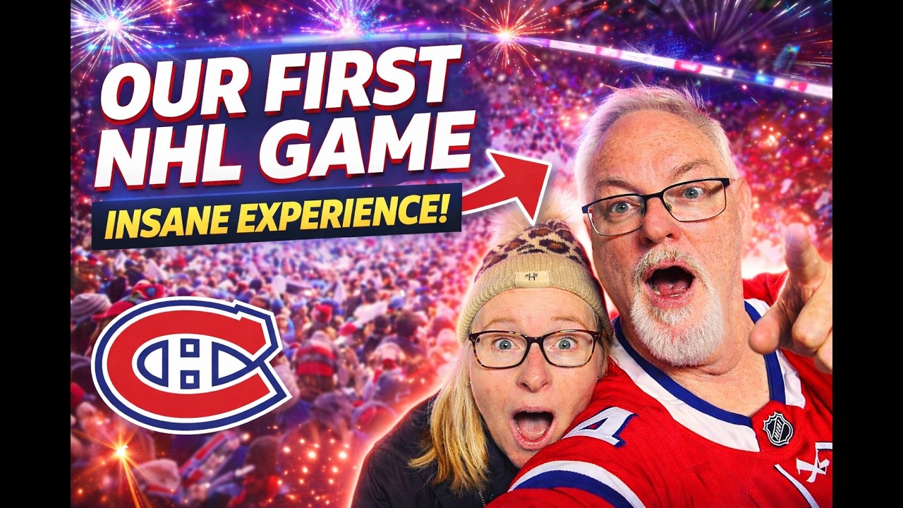 “We Went to a Montreal Canadiens Game! 🇨🇦 CRAZY Atmosphere at Bell Centre!”