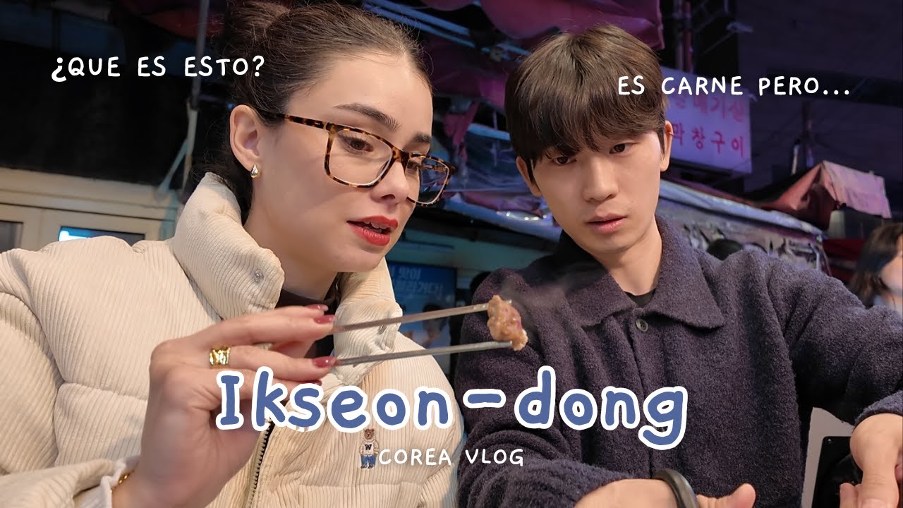 MI BARRIO FAVORITO DE TODA COREA [VLOG 🇰🇷🇪🇸]