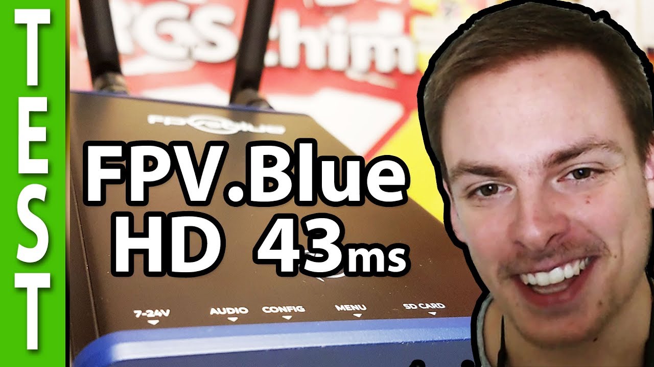 Digital HD video downlink! (FPV Blue, long range low latency)