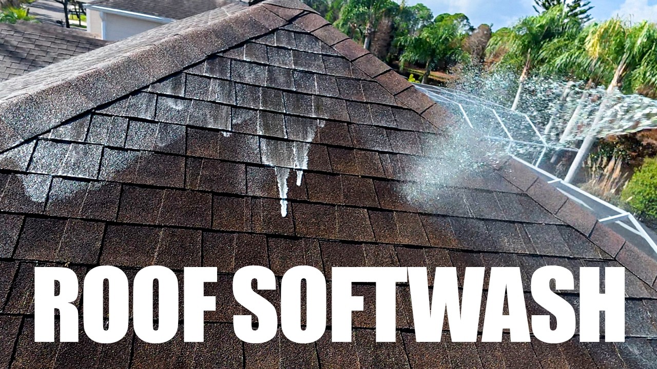 Roof Soft Washing & Driveway Pressure Washing