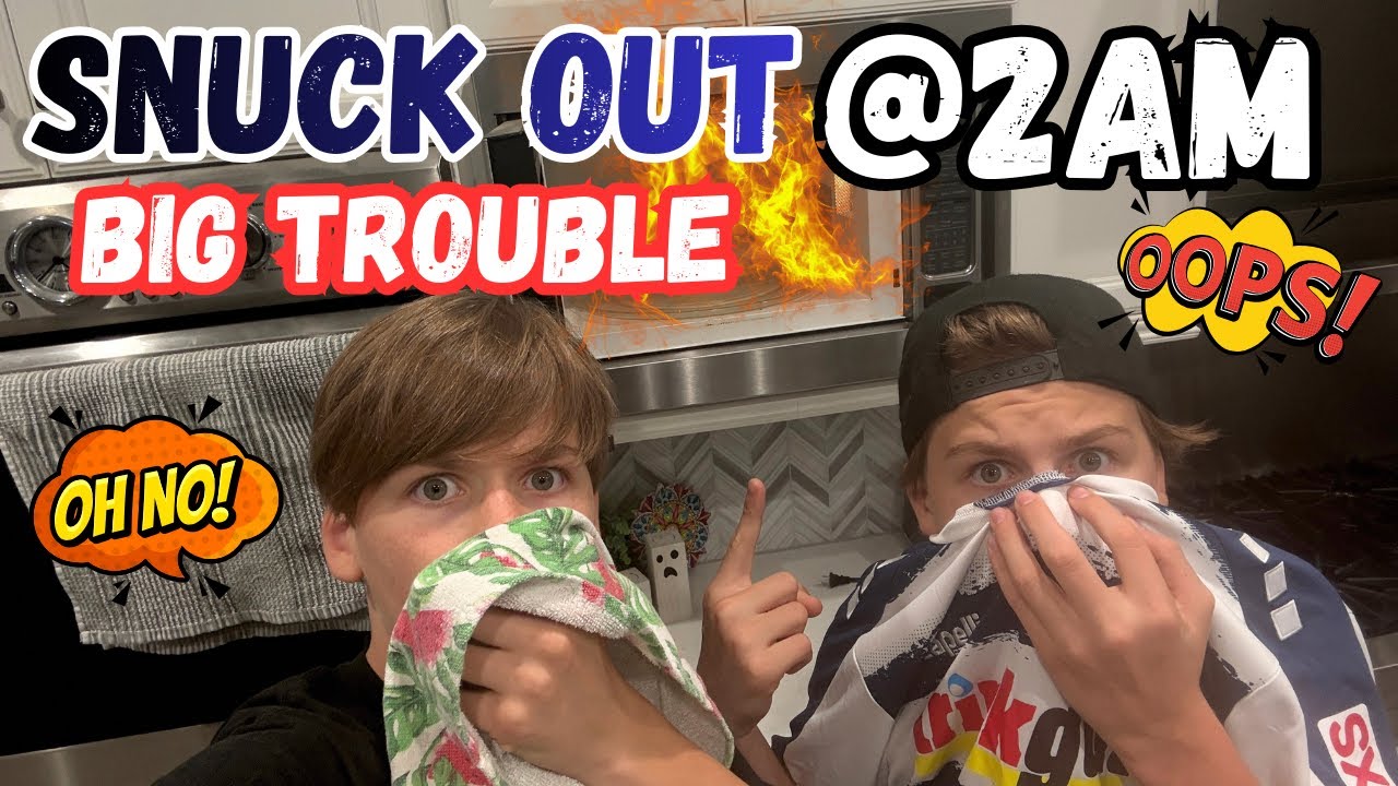 SNUCK OUT at 2AM GONE WRONG!! DON'T TELL!