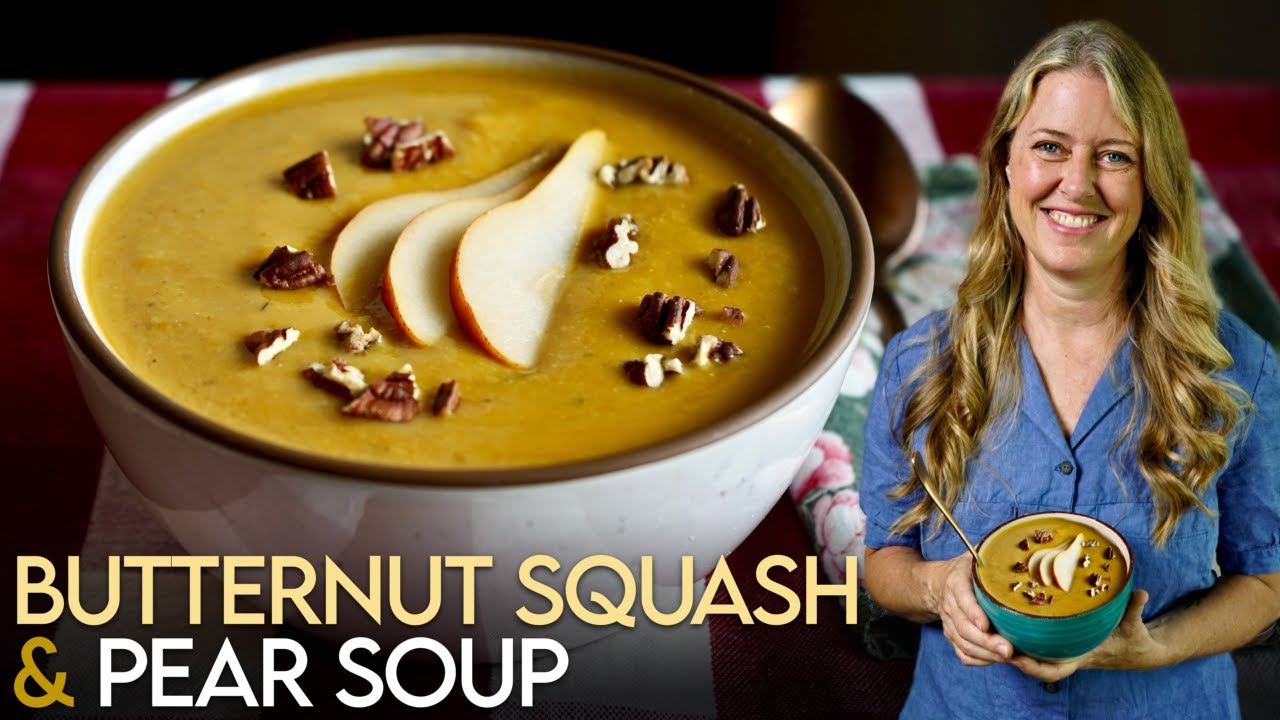 Stop Adding Potatoes to Your Squash Soup! (Use This Instead 🍐)