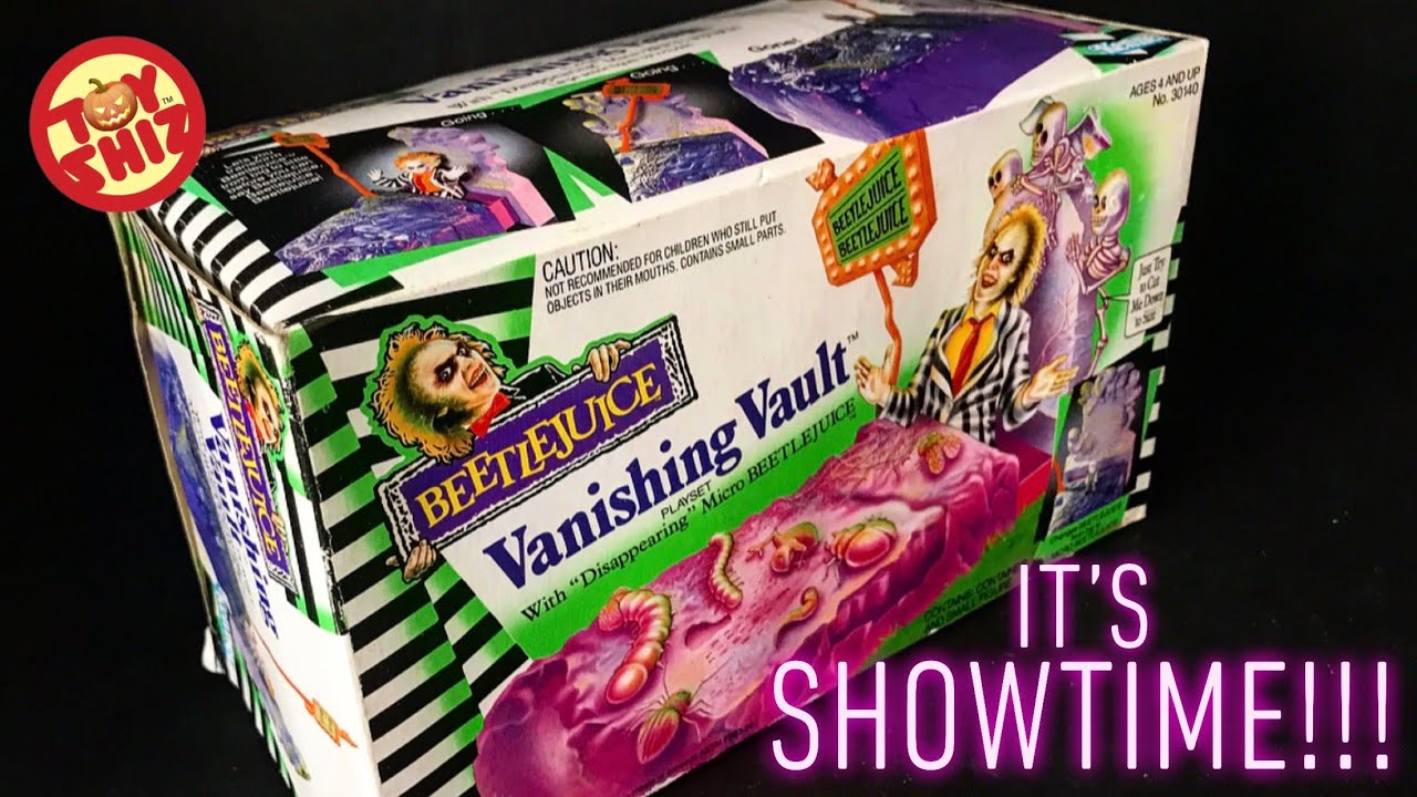 🎃 KENNER Beetlejuice VANISHING VAULT Playset