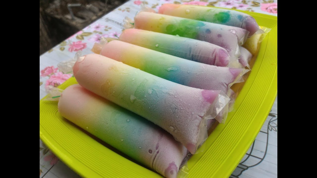 Es Lilin Pelangi/Es Mambo 🌈/Rainbow Ice Candy