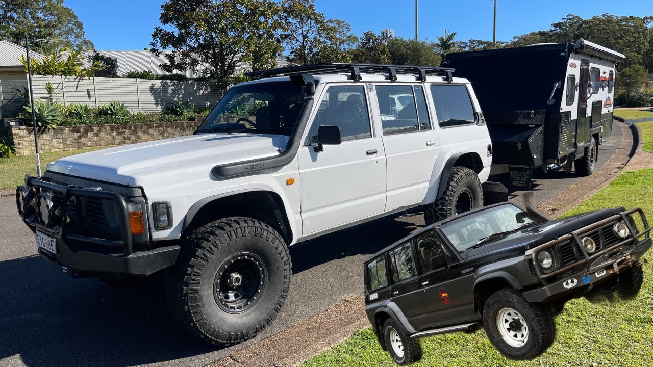 I paint my 1988 Nissan patrol!