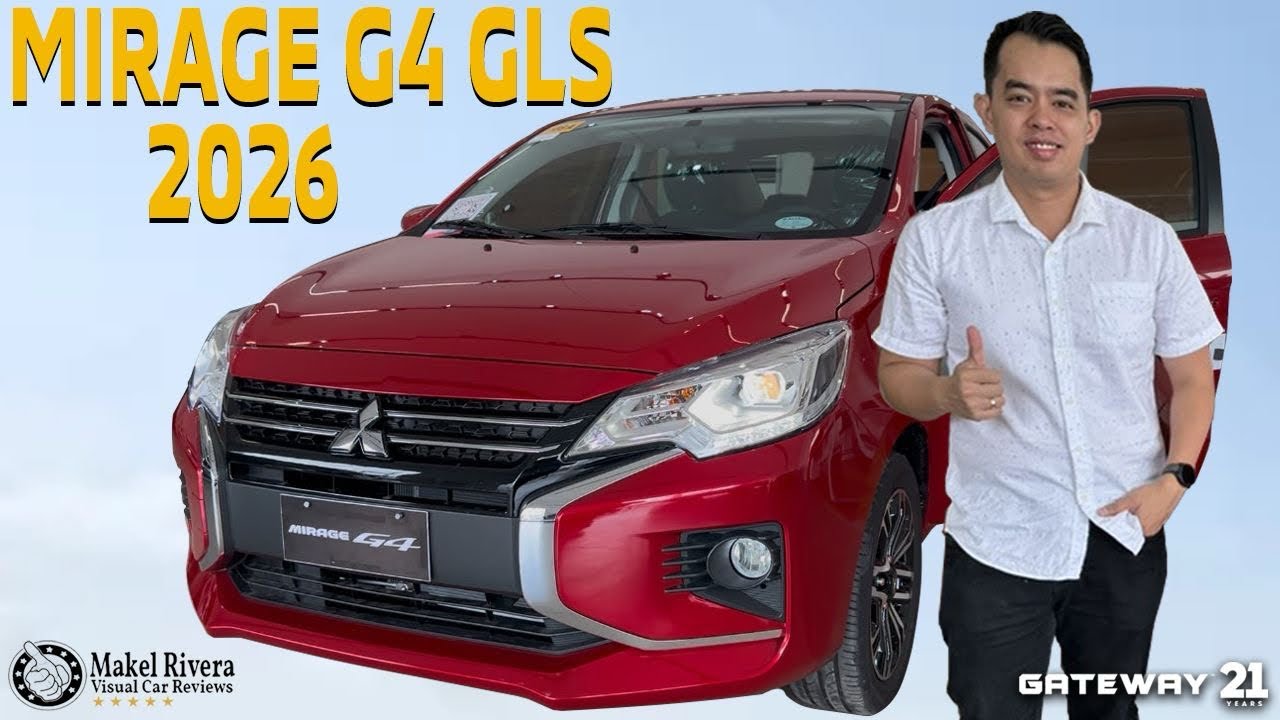 Совершенно новый Mitsubishi Mirage G4 GLS 2026 года (красный металлик) &mdash; визуальный обзор и демон...