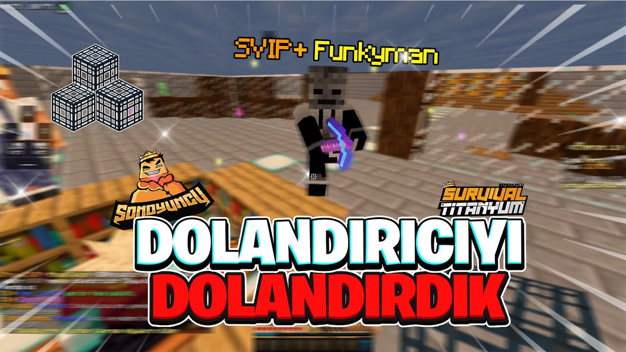 Sonoyuncu Titanyum Klanlarına GUARDİAN SPAWNER ATTIM ! DOLANDIRICI KLANLAR ! -minecraft sonoyuncu