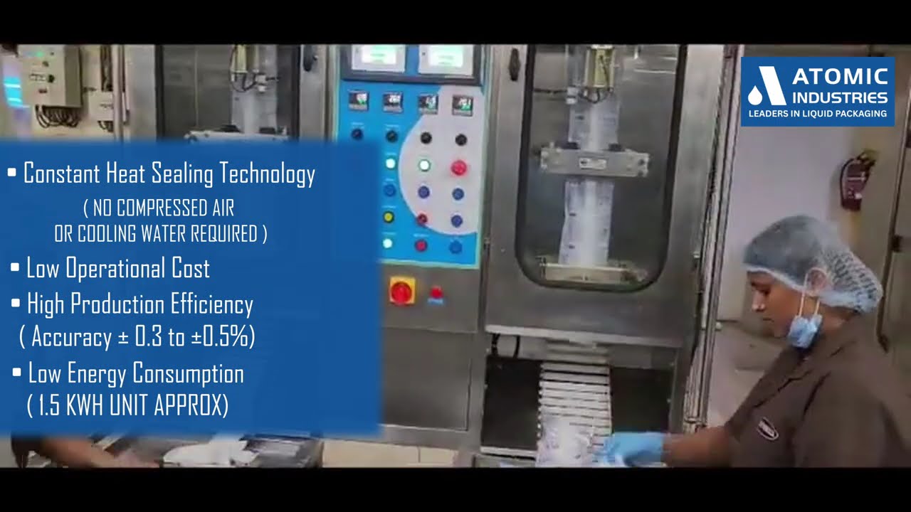 MILK POUCH PACKING MACHINE AIPACK 15T SERVO | 15000 POUCHES/HOUR