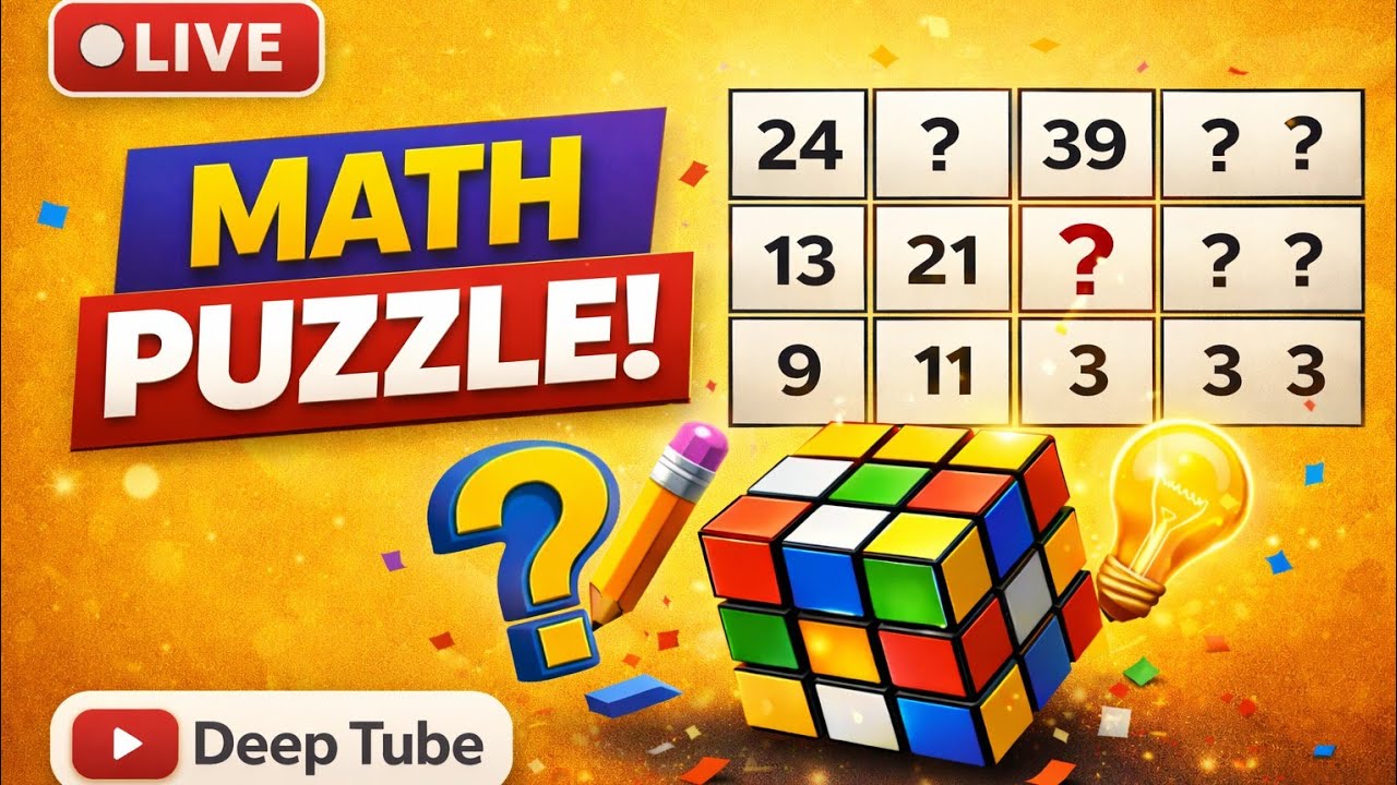 Math puzzle 🙀#shorts #live #math#livequiz #mind #iq #iqtest #viral #mathpuzzle #new #today
