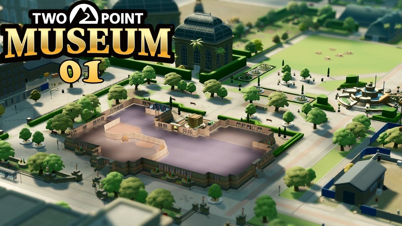 Two Point Museum #01 Wie man ein Museum baut