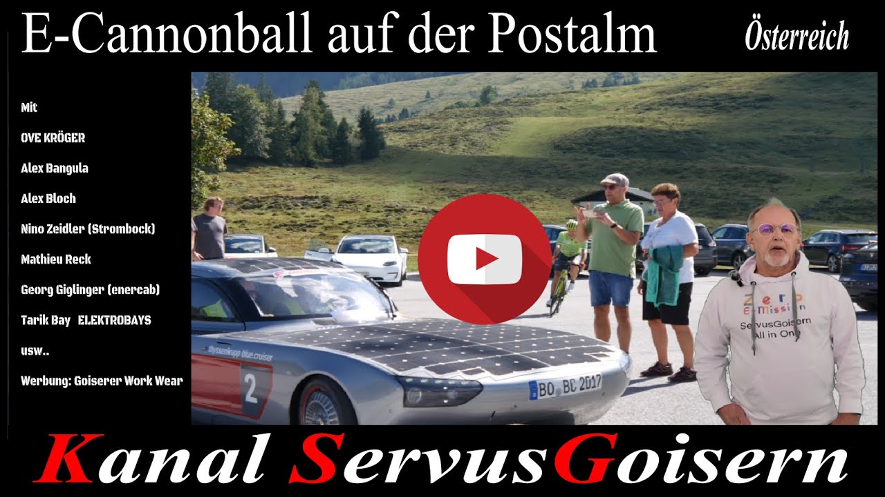E-Cannonball auf der Postalm Österreich