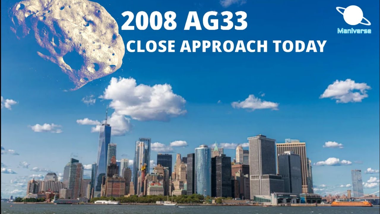 2008 AG33 Asteroid | Will Asteroid 2008 AG33 Hit Earth on 28 April 2022 ? NASA Warning | Maniverse