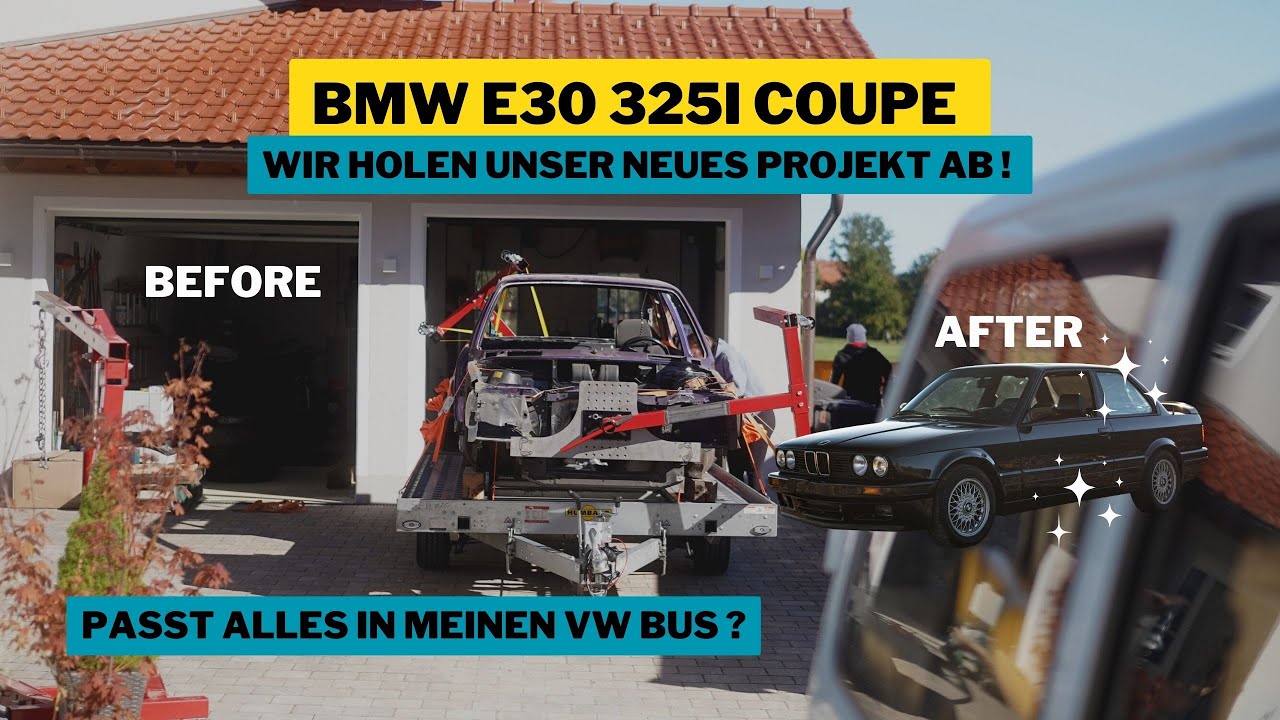 BMW E30 325i Coupé | Unser NEUES Projekt | Puzzeln für Erwachsene