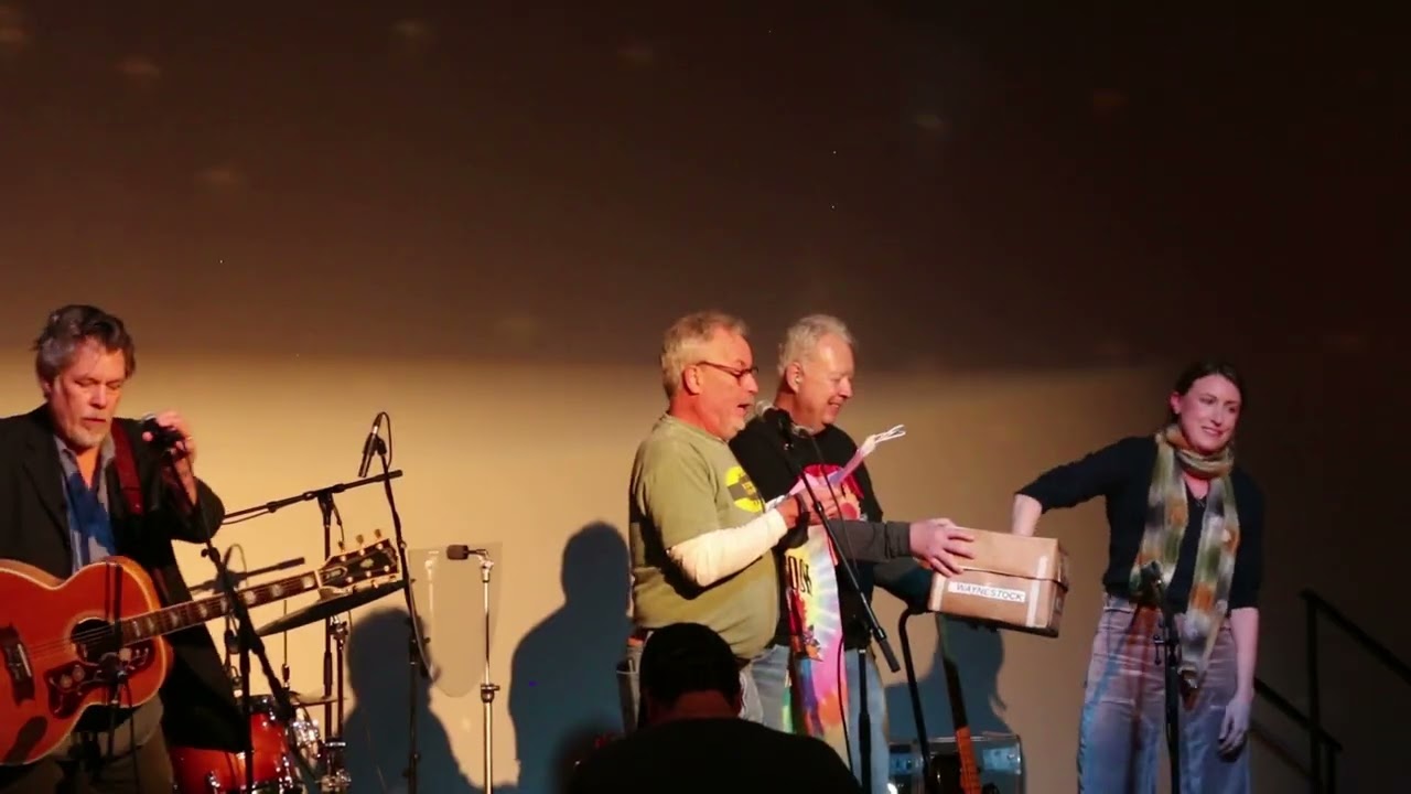 12) Second Raffle Drawing & Announcements by WDVX's Benny Smith at Waynestock XIV Night 2