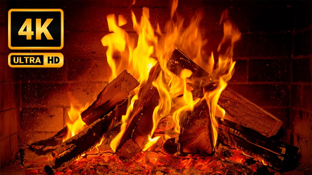 Smooth Bossa Nova Jazz & Fireplace 🔥 Flickering Flames & Best Jazz Playlist