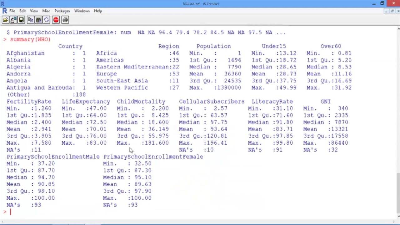 1.3.8 Working with Data - Video 4: Loading Data Files