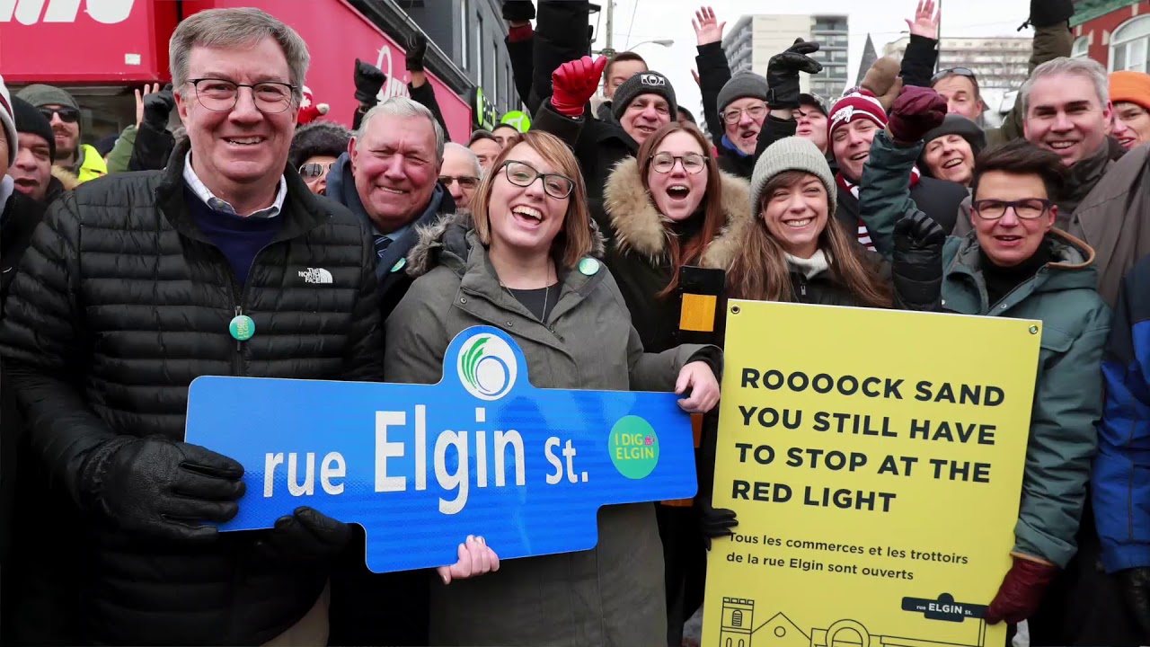 Elgin Street reopens after almost a year
