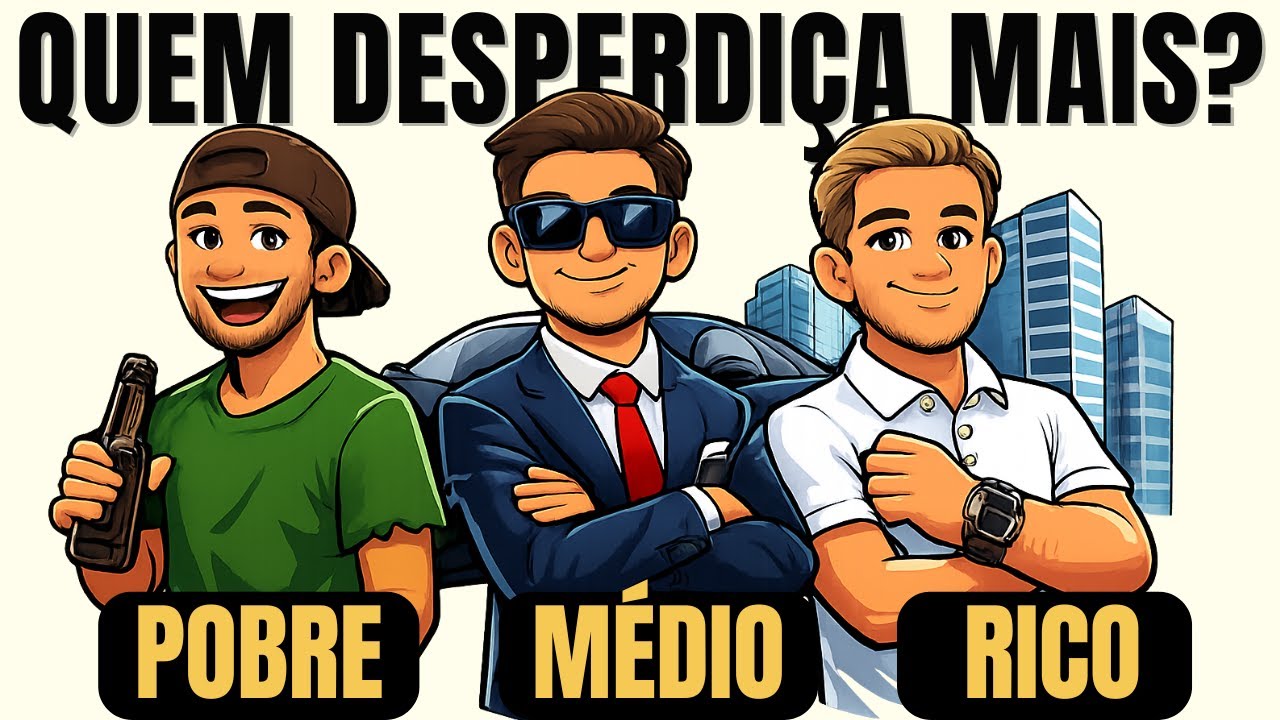 Pobre, Classe Média e Rico: Quem Mais Desperdiça Dinheiro?