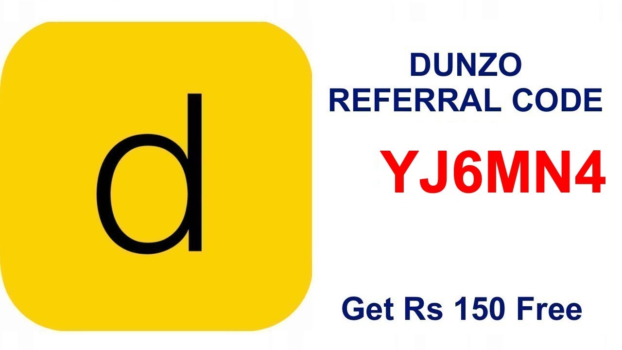 Dunzo Referral Code 