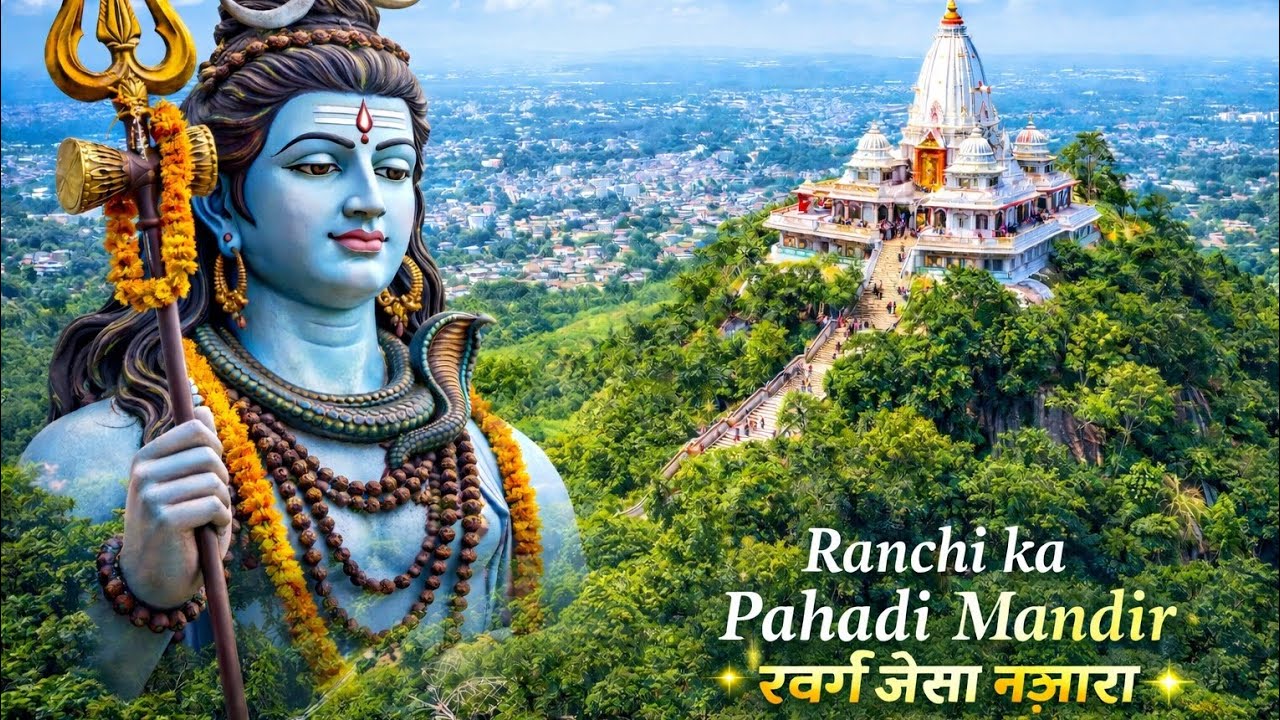 Jharkhand Hidden Hill Temple | Ranchi Pahadi Mandir Darshan