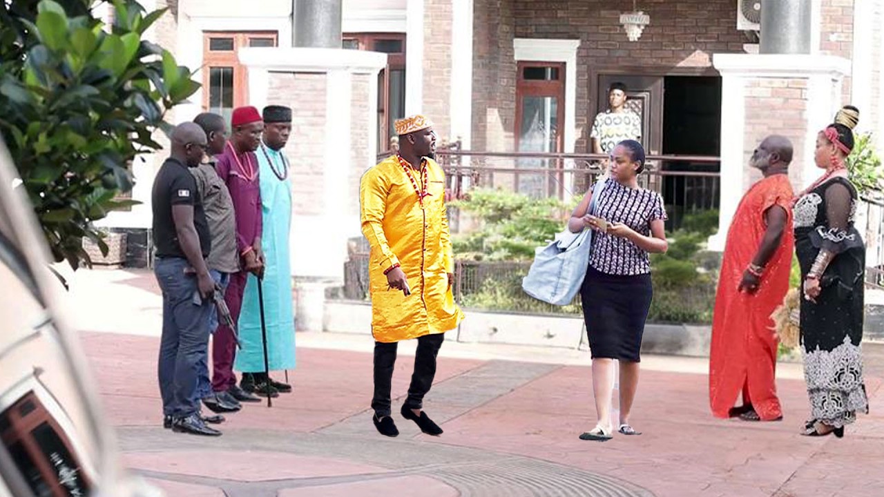 She Came To D Palace To Beg 4 Food When D Prince Saw Her And Fell In Love With Her1- Nigerian Movies