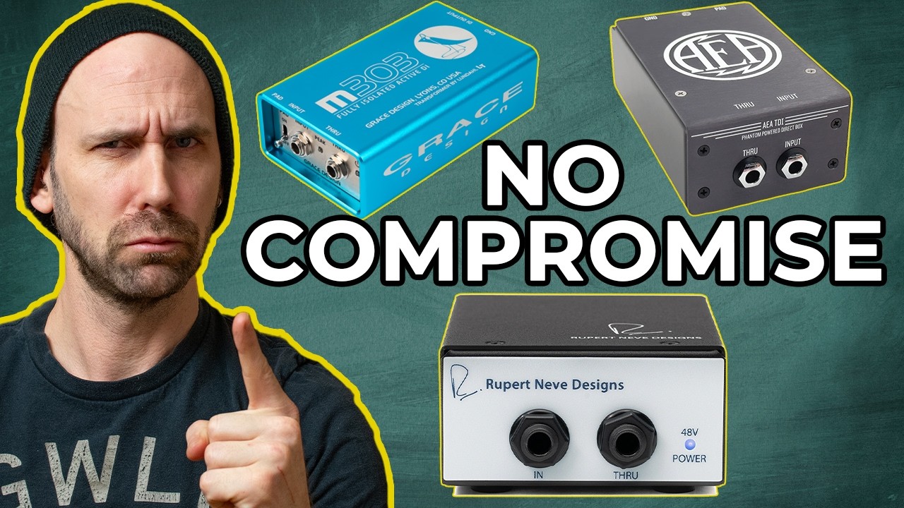 Let's find the BEST Active DI BOX! (audio files included)