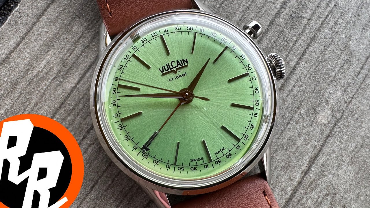Vulcain Cricket President 39 mm - Pistachio Green