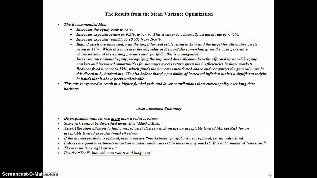 Institutional Investment Process 1 of 2