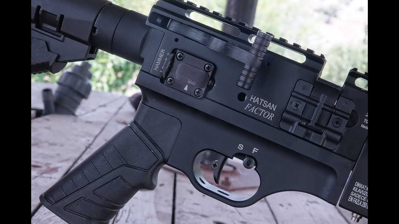 Hatsan Factor .22 (5.5mm) PCP İncelemesi ( with English subtitles )