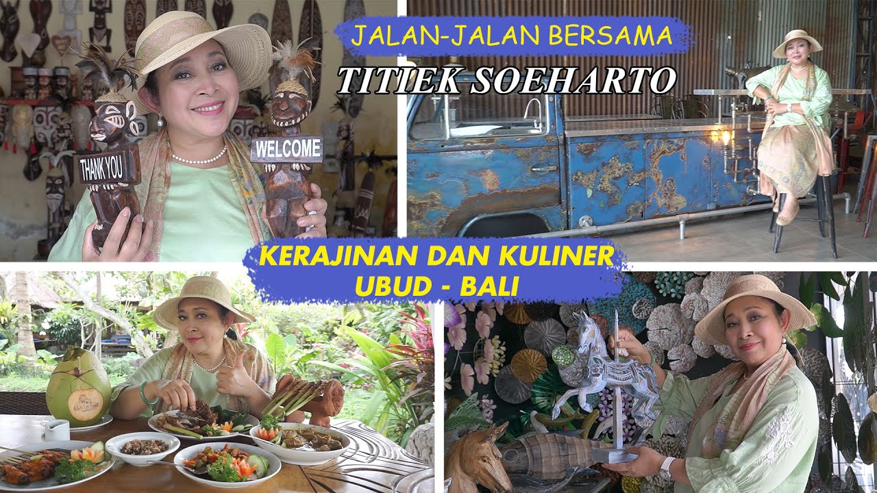 Kerajinan dan Kuliner di Ubud - Bali.