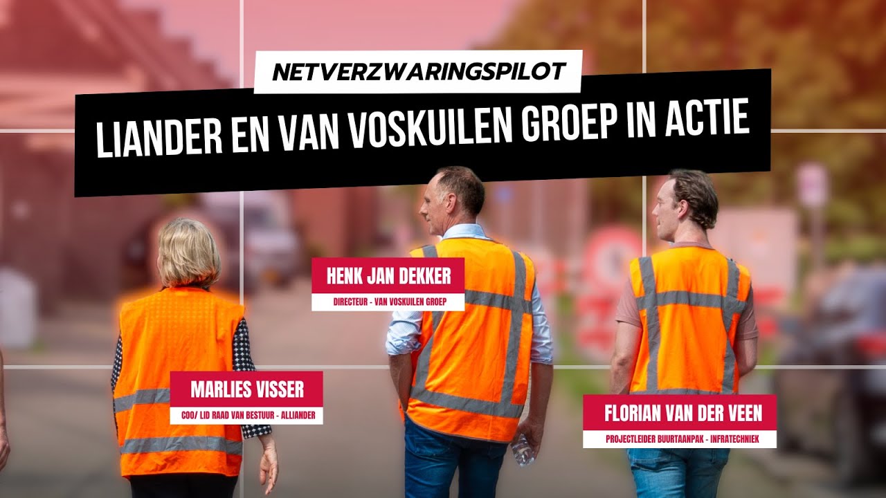 Samenwerking tussen Liander en Van Voskuilen voor de Toekomst van het elektriciteitsnet