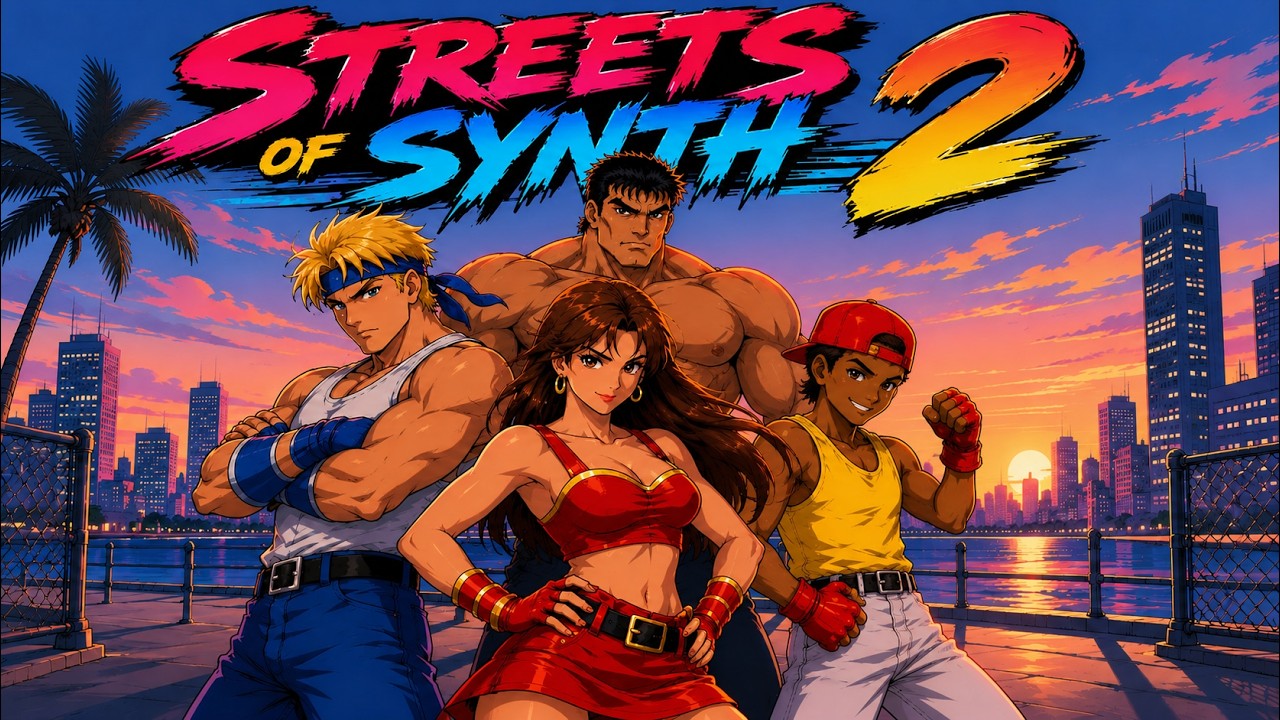 STREETS OF SYNTH 2 | Streets of Rage 2 Tribute Synthwave Mix
