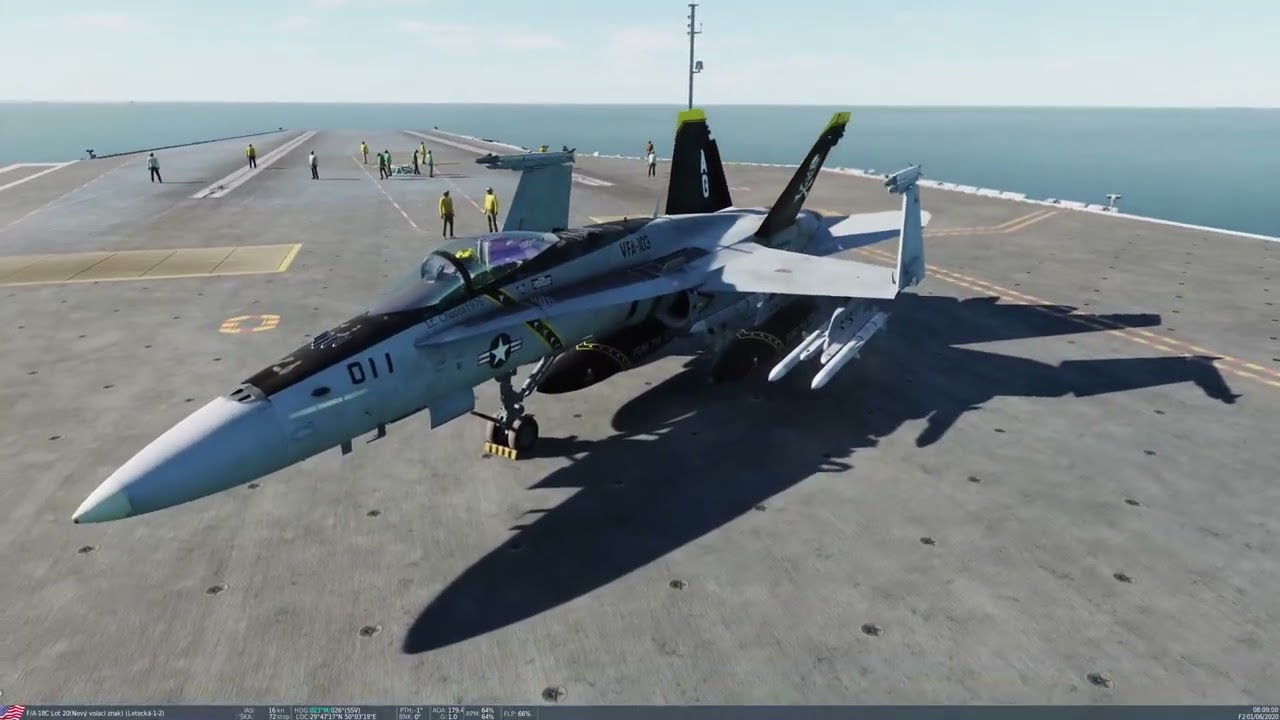 DCS World/Persian Gulf/F-18C Hornet/Mission name:Secret Cargo