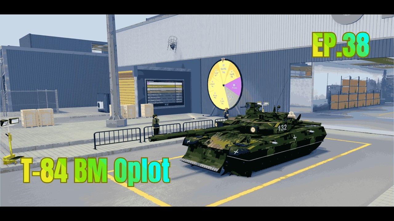 Roblox Curesd Tank Simulator【SKYFALL】(CTS) EP:38 T-84 BM Oplot