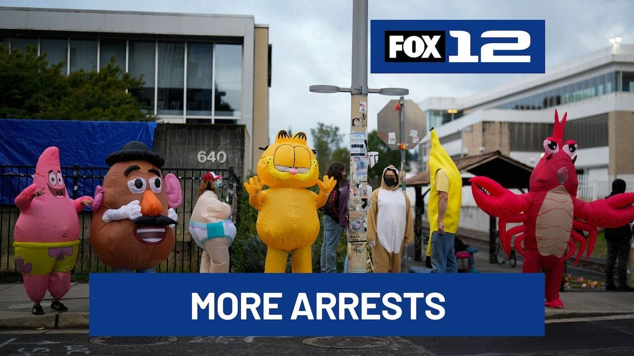Latest Updates: 2 more arrested near Portland ICE facility Saturday