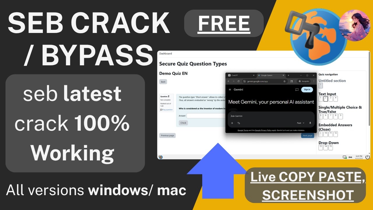 seb crack || how to bypass seb || Live copy paste || 100% working Method || very easy || Latest 2026